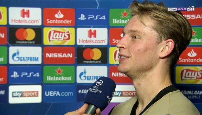 تصريحات دي يونج بعد الفوز علي يوفنتوس في دوري ابطال اوروبا