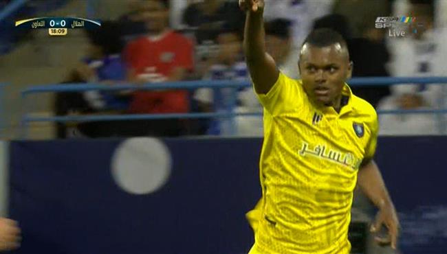 هدف التعاون الاول الرائع في مرمي الهلال بكأس خادم الحرمين الشريفين