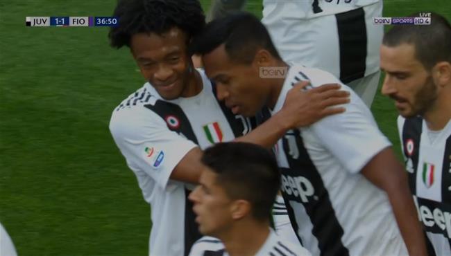 هدف تعادل يوفنتوس مع فيورنتينا 1 1 تعليق حفيظ دراجي