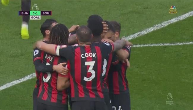 اهداف مباراة بورنموث وبرايتون 5 0 الدوري الانجليزي