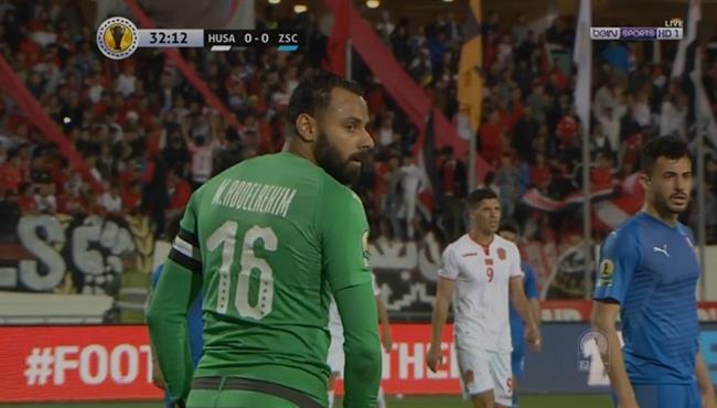 جنش يحرم حسنية اغادير من تسجيل هدف امام الزمالك في الكونفيدرالية