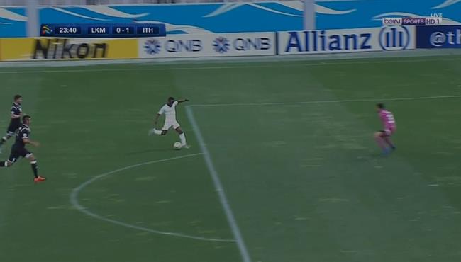 فهد المولد يهدر انفراد تام في مباراة مباراة الاتحاد ولوكوموتيف طشقند