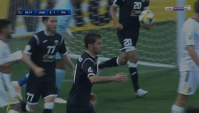 هدف تعادل لوكوموتيف طشقند مع الاتحاد 1 1 دوري ابطال اسيا