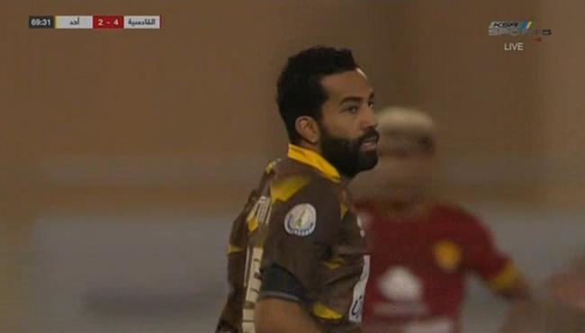 هدف احد الثاني في مرمي القادسية بالدوري السعودي