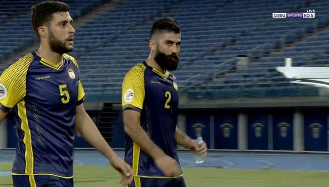هدف احمد الصالح في مرمي القادسية الكويتي بكأس الاتحاد الاسيوي