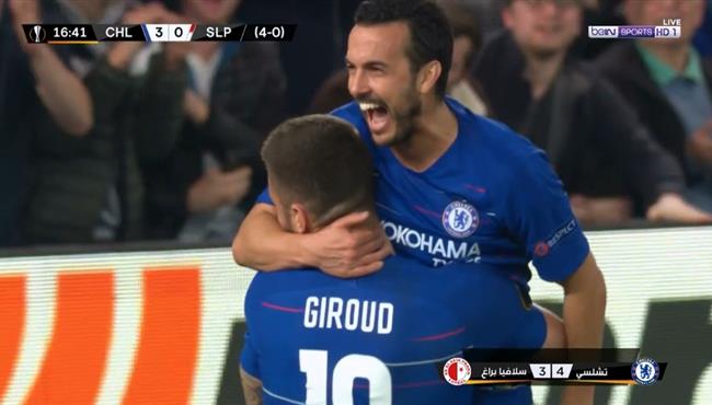 اهداف مباراة تشيلسي وسلافيا براج 4 3 الدوري الاوروبي
