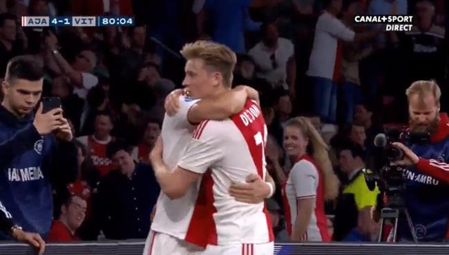 اهداف مباراة اياكس وفيتيسه 4 2 الدوري الهولندي