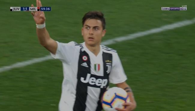 هدف ديبالا في مرمي ميلان بالدوري الايطالي