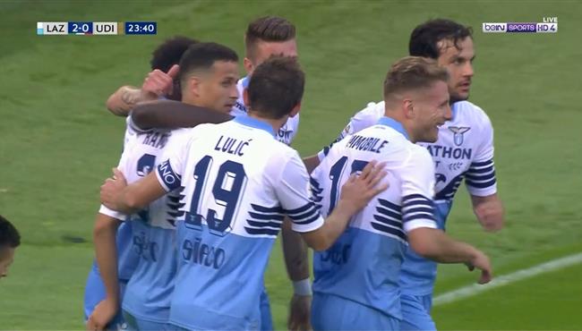 اهداف مباراة لاتسيو واودينيزي 2 0 الدوري الايطالي
