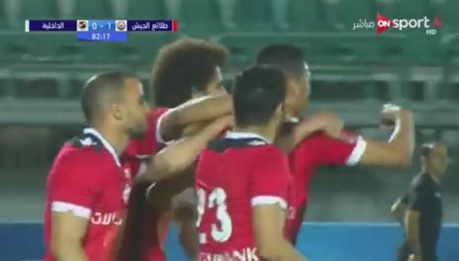 اهداف مباراة طلائع الجيش والداخلية 2 1 الدوري المصري