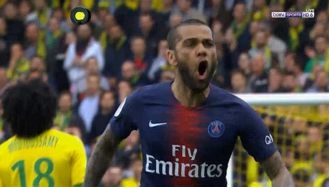 هدف داني الفيس العالمي في مرمي نانت في الدوري الفرنسي