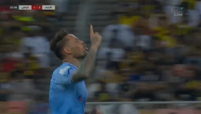 هدف الباطن الاول العالمي في مرمي الاتحاد بالدوري السعودي