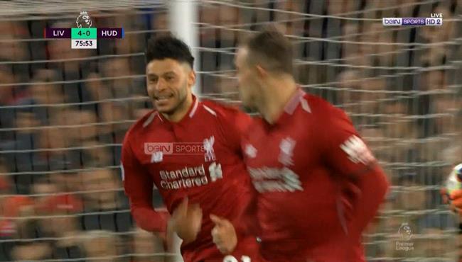 شامبرلين يهدر فرصة هدف مؤكد امام مرمي هدرسفيلد