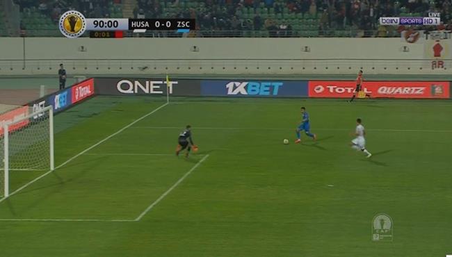 اوباما يهدر انفراد تام للزمالك في الوقت القاتل امام حسنية اغادير