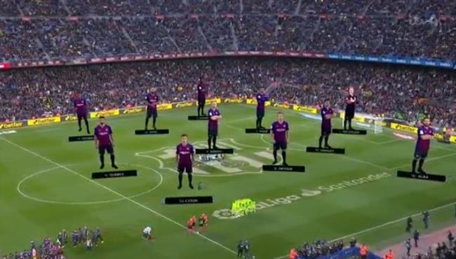 ملخص مباراة برشلونة وليفانتي 1 0 الدوري الاسباني