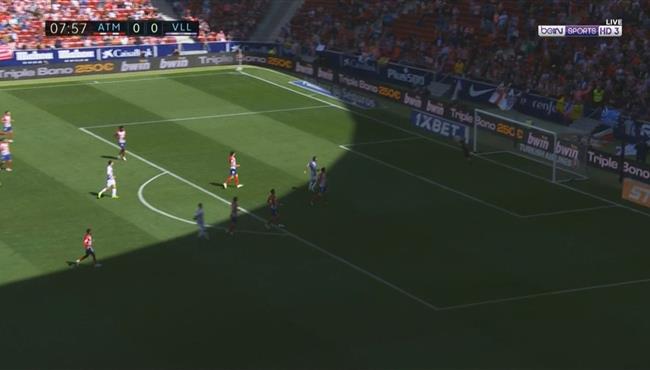 تصدي رائع من اوبلاك في مباراة اتلتيكو مدريد وبلد الوليد