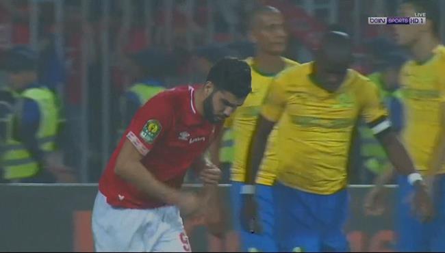 هدف الاهلي الاول في مرمي صن داونز وليد ازارو