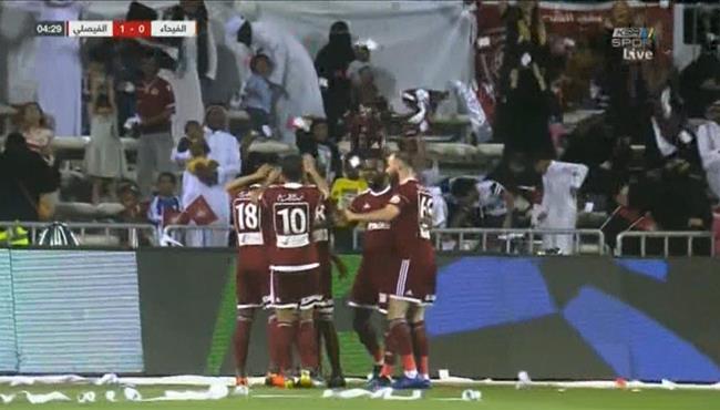 اهداف مباراة الفيصلي والفيحاء 4 3 الدوري السعودي