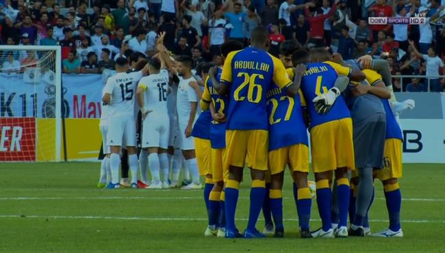 ملخص مباراة النصر والزوراء 2 1 تعليق حفيظ دراجي