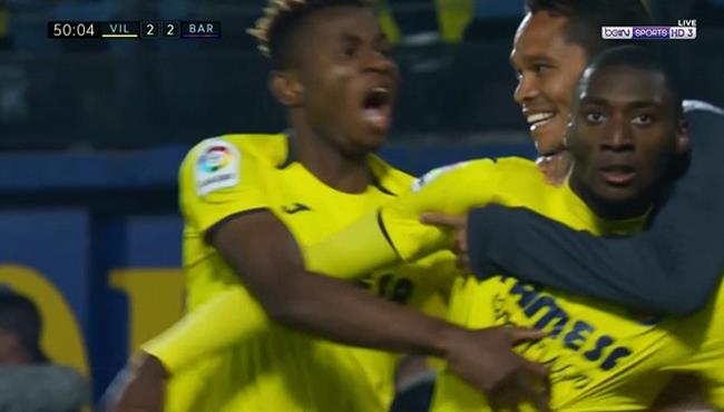 هدف تعادل فياريال الخادع مع برشلونة 2 2 تعليق رؤوف خليف