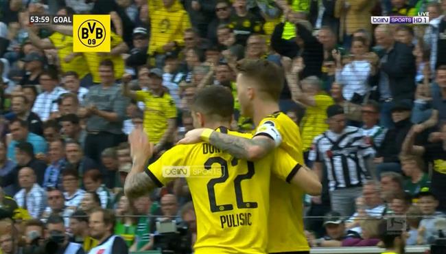 هدف بوروسيا دورتموند الثاني في مرمي بوروسيا مونشنجلادباخ رويس