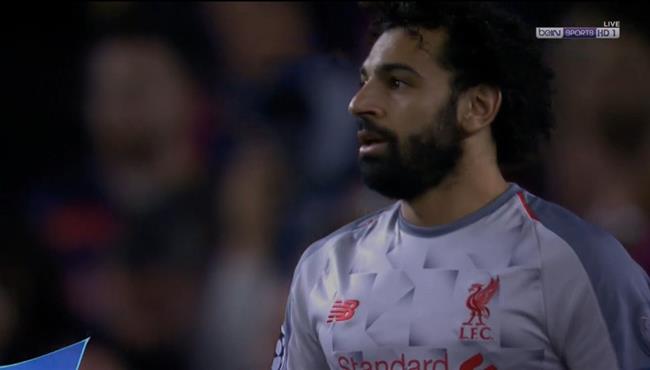 القائم يحرم محمد صلاح من تسجيل هدف امام برشلونة