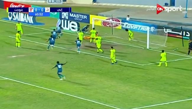 اهداف مباراة انبي وبتروجيت 2 1 الدوري المصري