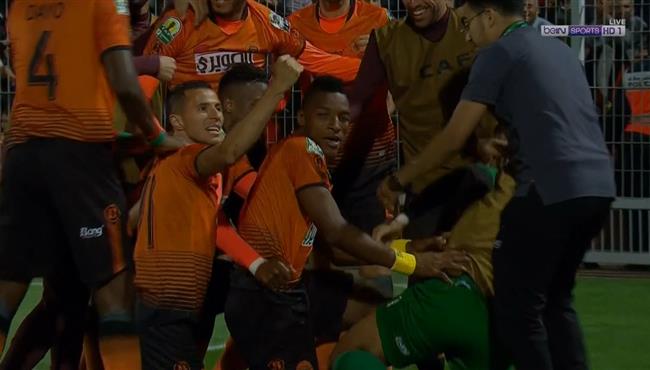 هدف فوز نهضة بركان القاتل على الزمالك 1 0 نهائي الكونفدرالية
