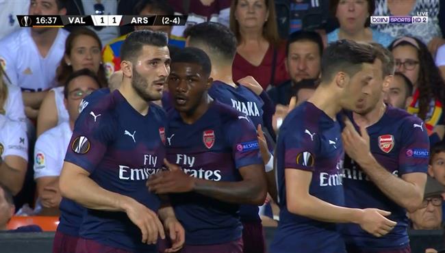 اهداف مباراة ارسنال وفالنسيا 4 2 الدوري الاوروبي