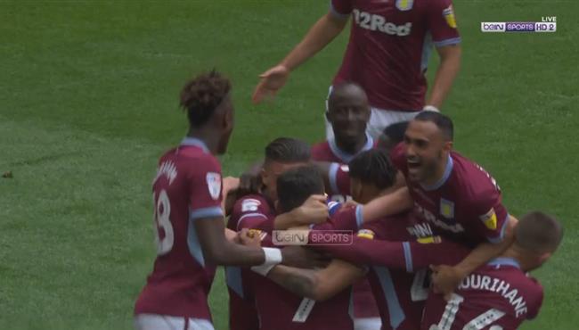 اهداف مباراة استون فيلا وديربي كاونتي 2 1 نهائي البلاي أوف