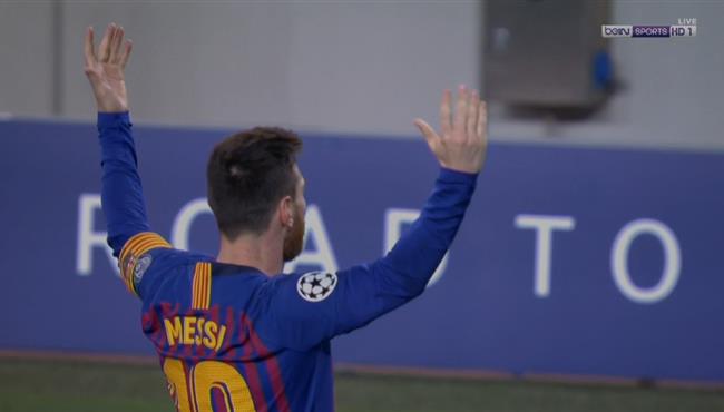 هدف ميسي الاول في مرمي ليفربول بدوري ابطال اوروبا