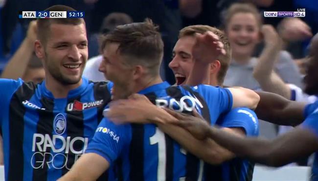 اهداف مباراة اتلانتا وجنوى 2 1 الدوري الايطالي