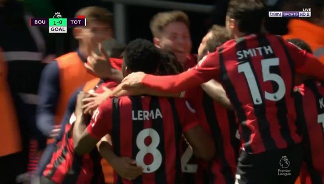 هدف فوز بورنموث القاتل علي توتنهام 1 0 الدوري الانجليزي
