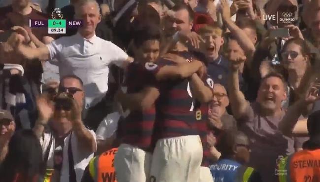 اهداف مباراة نيوكاسل وفولهام 4 0 الدوري الانجليزي
