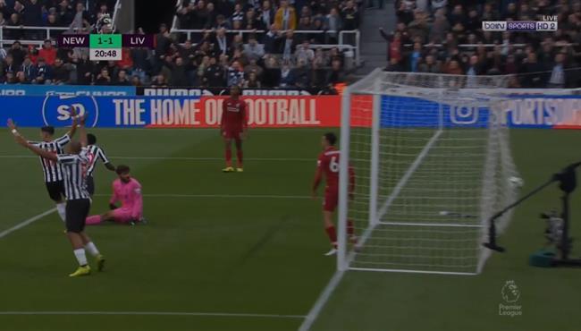 هدف تعادل نيوكاسل مع ليفربول 1 1 تعليق رؤوف خليف