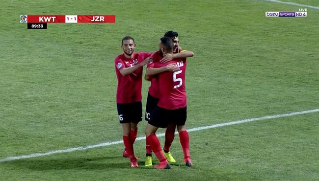 اهداف مباراة الجزيرة والكويت 2 1 كأس الاتحاد الاسيوي