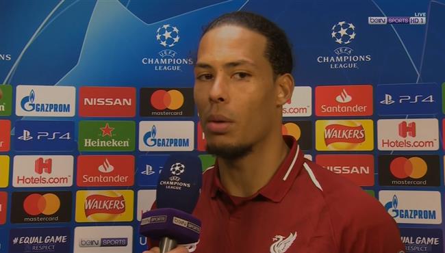 اول تعليق من فان دايك بعد الفوز علي برشلونة والصعود لنهائي دوري ابطال اوروبا