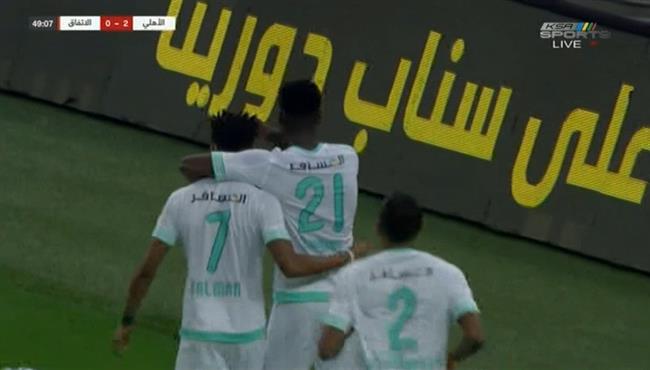 هدف الاهلي الثاني في مرمي الاتفاق بالدوري السعودي