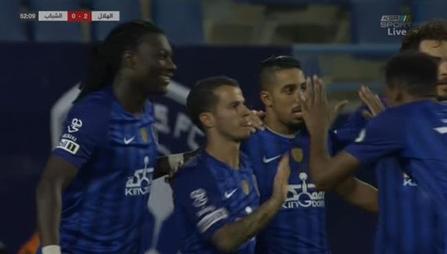 هدف الهلال الثاني في مرمي الشباب جيوفينكو