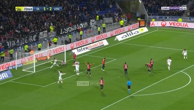 اهداف مباراة ليون وليل 2 2 الدوري الفرنسي