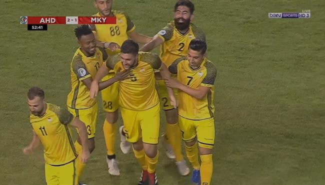 اهداف مباراة العهد والمالكية 2 1 كاس الاتحاد الاسيوي