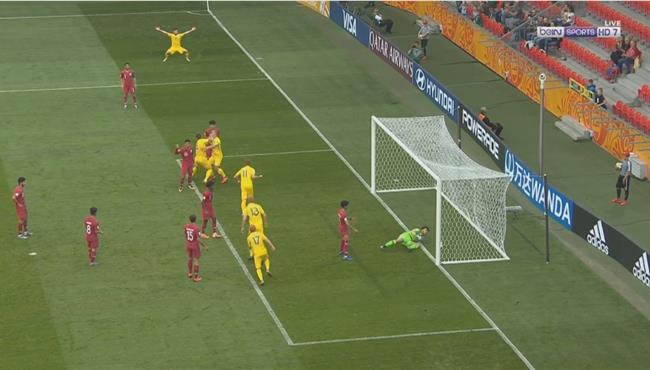 هف فوز اوكرانيا علي قطر 1 0 كأس العالم تحت 20 سنة