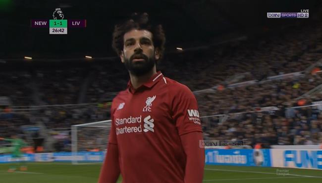 هدف محمد صلاح في مرمي نيوكاسل تعليق رؤوف خليف