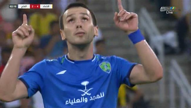 هدف الفتح الثاني في مرمي الاتحاد بالدوري السعودي