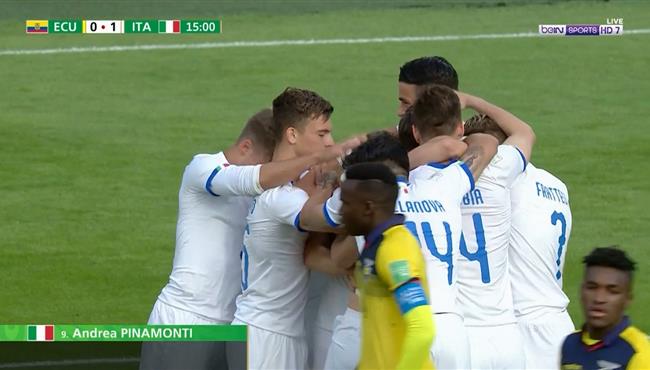 هدف فوز ايطاليا علي الاكوادور 1 0 كاس العالم تحت 20 سنة