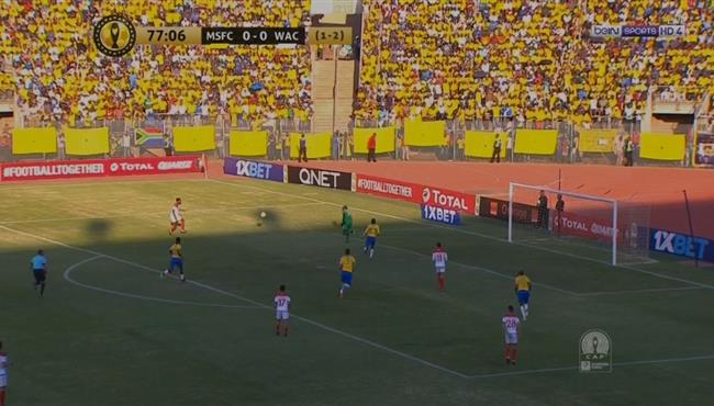 حارس صن داونز يحرم الوداد من تسجيل هدف اول