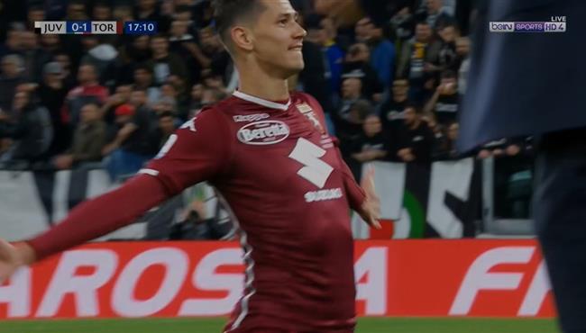 هدف تورينو الاول في مرمي يوفنتوس بالدوري الايطالي