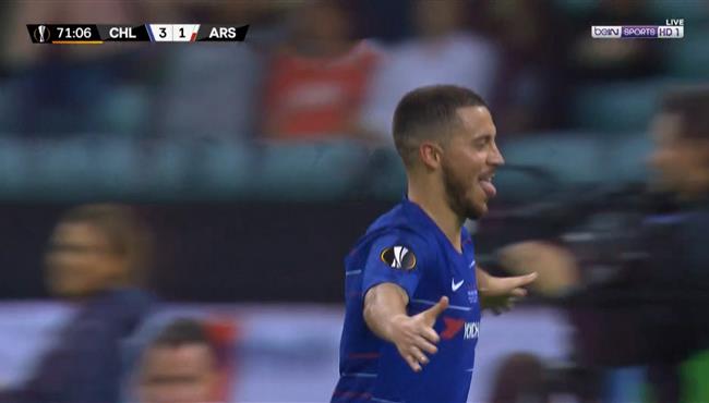 هدف هازارد الثاني في مرمي ارسنال تعليق حفيظ دراجي