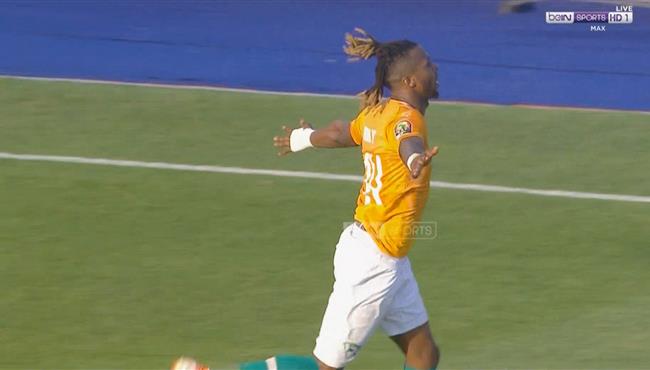 هدف كوت ديفوار الاول في مرمي جنوب افريقيا