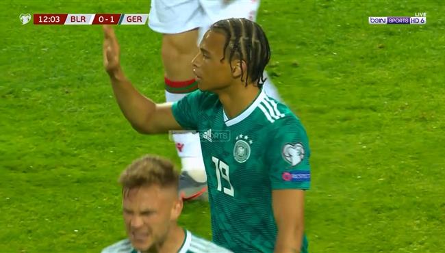 هدف المانيا الاول في مرمي بيلاروسيا ساني